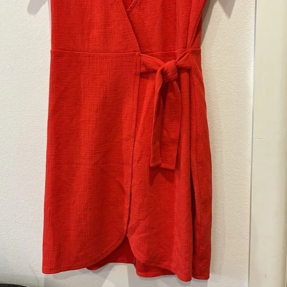 J. Crew Factory Textured Knit Wrap Dress Size XS